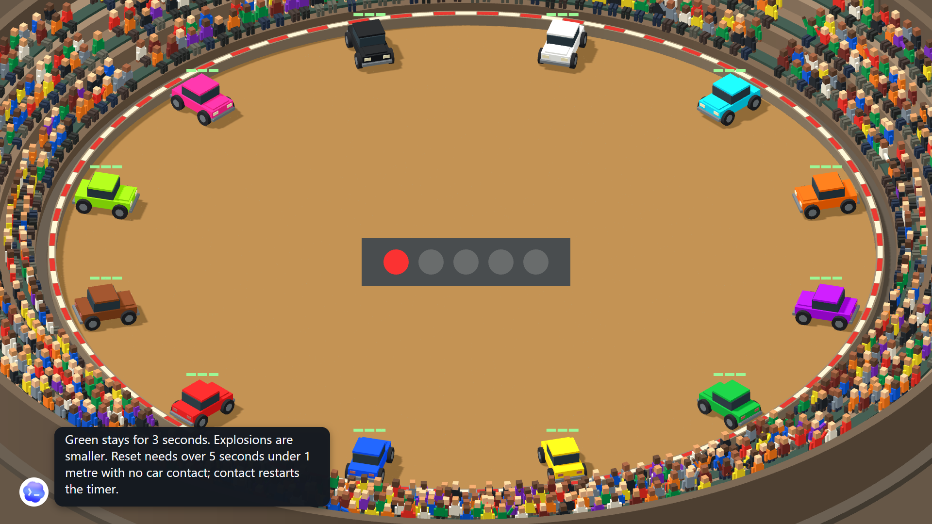 Destruction derby dev log preview